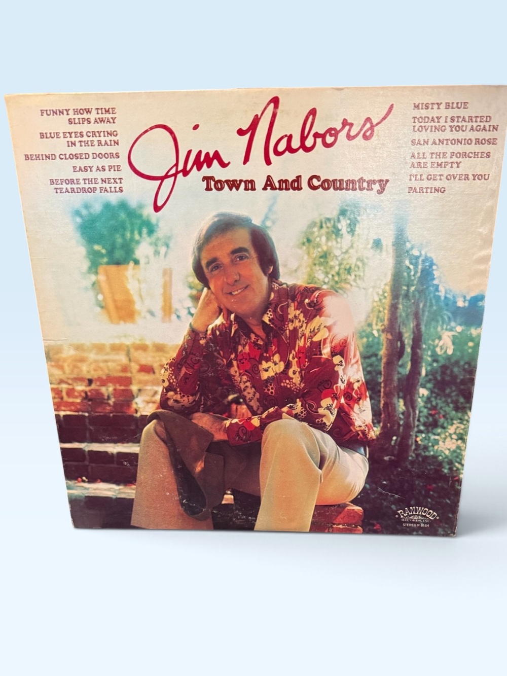 1976 Jim Nabors Town And Country LP Vinyl Ranwood R-8064 1974 12" 33 RPM